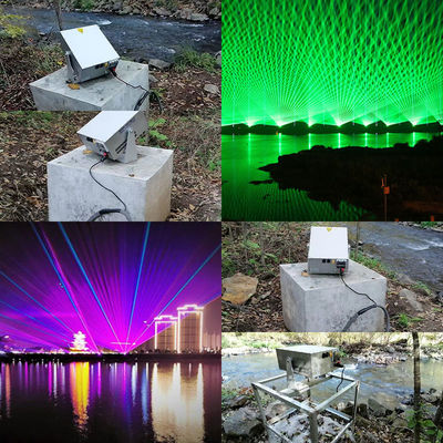 Πλήρες χρώμα RGB Ντίσκο Animation DJ Lazer Laser Lights Custom Για Νυχτερινό Κλαμπ
