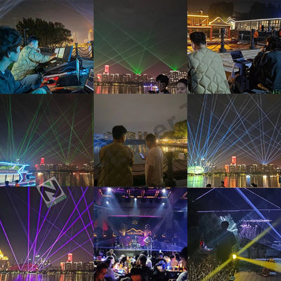 Υψηλής ισχύος Laser Light RGB Laser 500mw για αθλητικά γεγονότα και απίστευτα οπτικά αποτελέσματα