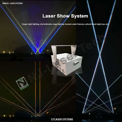 Πλήρες χρώμα RGB Ντίσκο Animation DJ Lazer Laser Lights Custom Για Νυχτερινό Κλαμπ