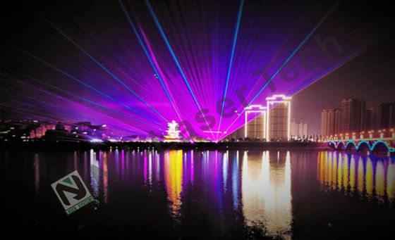 Πλήρες χρώμα RGB Ντίσκο Animation DJ Lazer Laser Lights Custom Για Νυχτερινό Κλαμπ