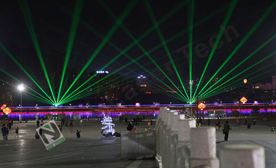 Προσαρμόσιμο 10W πλήρες χρώμα 3D Animation Laser Show Projector εξοικονόμηση ενέργειας