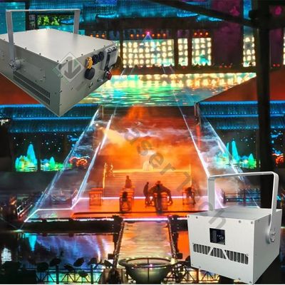 Γάμος Διακόσμηση 10w RGB Επαγγελματική Ρομαντική Σκηνή Laser Projector