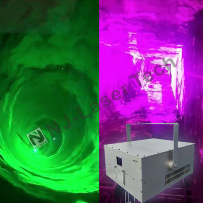 Προσαρμόσιμο 10W πλήρες χρώμα 3D Animation Laser Show Projector εξοικονόμηση ενέργειας