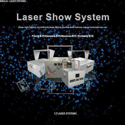 Προσαρμόσιμος 5W χειροκίνητος RGB Star Laser Show StageLight Projector