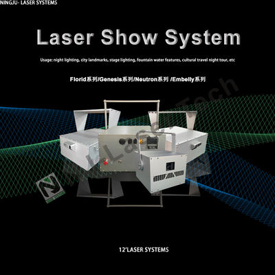 Πλήρες χρώμα RGB Ντίσκο Animation DJ Lazer Laser Lights Custom Για Νυχτερινό Κλαμπ