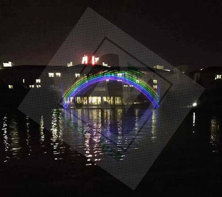 Δείξτε RGB συχνότητα παλμού λέιζερ 1-50kHz ψύξη αέρα για φωτισμό θέρετρων