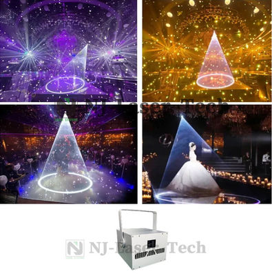 Επαγγελματικά DJ Disco Laser Lights με συχνότητα παλμού 1-50kHz 498mm × 406mm × 342mm