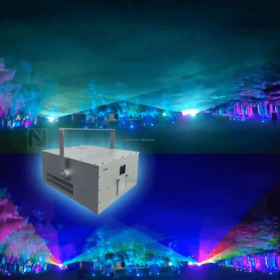 Εξωτερικό επαγγελματικό ηχητικό φορητό DJ 20Watt Rgb Stage Laser Light Machine Show εξοπλισμός