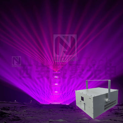 Δείξτε RGB συχνότητα παλμού λέιζερ 1-50kHz ψύξη αέρα για φωτισμό θέρετρων