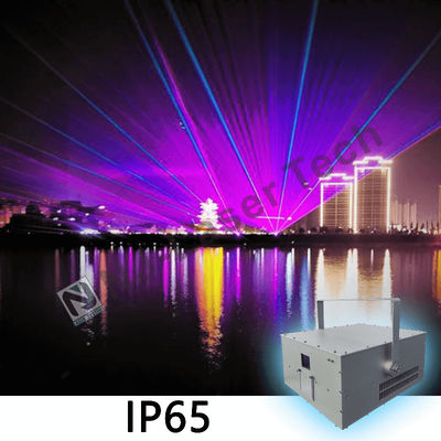 Δείξτε RGB συχνότητα παλμού λέιζερ 1-50kHz ψύξη αέρα για φωτισμό θέρετρων