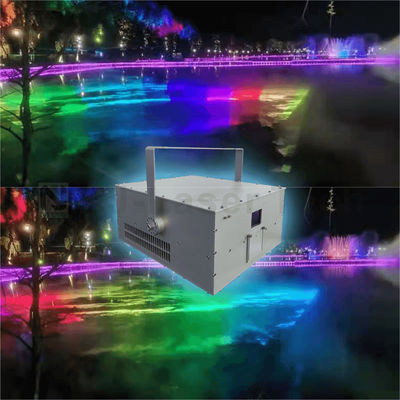 Δείξτε RGB συχνότητα παλμού λέιζερ 1-50kHz ψύξη αέρα για φωτισμό θέρετρων