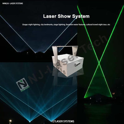 1000mW Brilliant Laser Show με σύστημα σάρωσης XY με υψηλή ταχύτητα