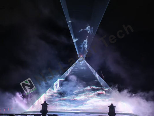 180*160*80mm Μέγεθος Επίδρασης Φώτα σκηνής IP με ανθεκτικό στη σκουριά υλικό στερέωσης από κράμα αλουμινίου