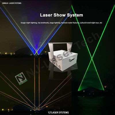 1000mW Brilliant Laser Show με σύστημα σάρωσης XY με υψηλή ταχύτητα