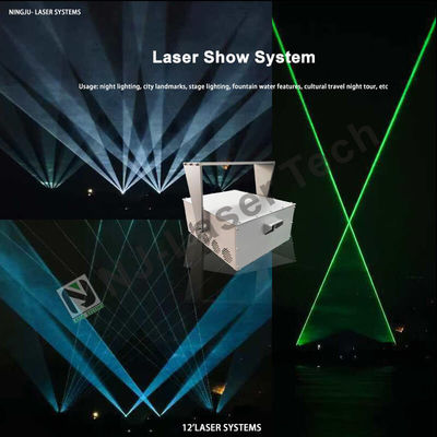 Ηλεκτρικό 240V Laser Material Rainbow Fountain Lighting για δημόσιους χώρους