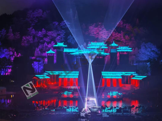 Ηλεκτρικό 240V Laser Material Rainbow Fountain Lighting για δημόσιους χώρους
