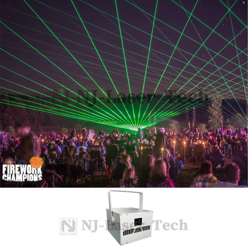 100W-150W Laser Light Δυνατότητα φωτός λέιζερ -40-80C με προσαρμόσιμη εστιακή απόσταση