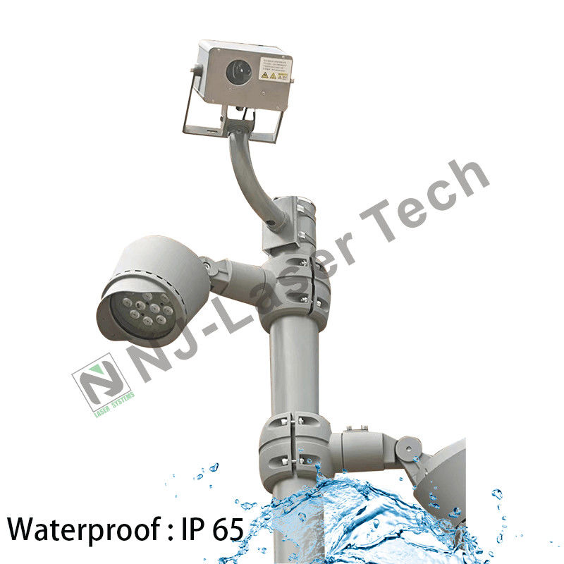 180*160*80mm Μέγεθος Επίδρασης Φώτα σκηνής IP με ανθεκτικό στη σκουριά υλικό στερέωσης από κράμα αλουμινίου