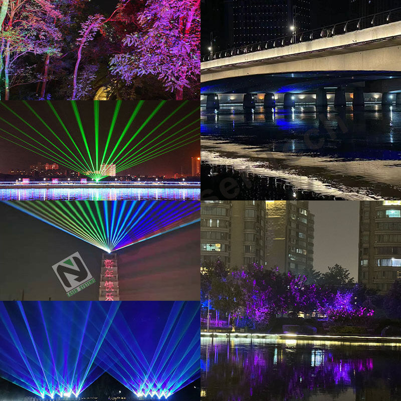 Μεταμορφώστε το Διάστημα με Disco Laser Lights 50 G ισχύος και μήκος κύματος 532 Nm